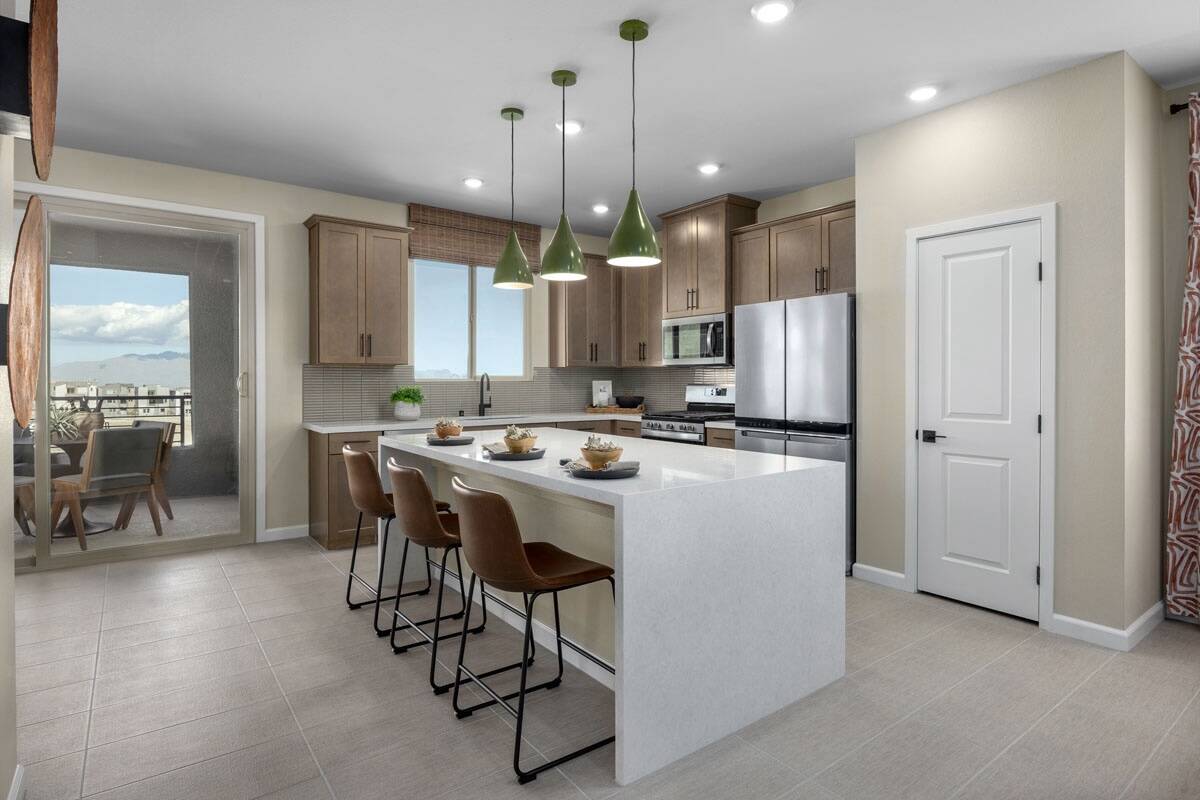 Quail Cove offers four modern and contemporary three-story floor plans, the first ever three-st ...