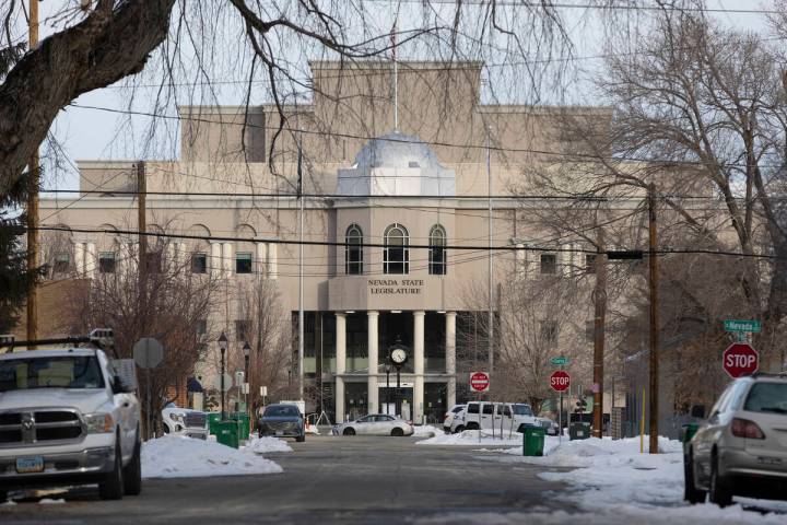 The Nevada Legislature building. Las Vegas Review-Journal