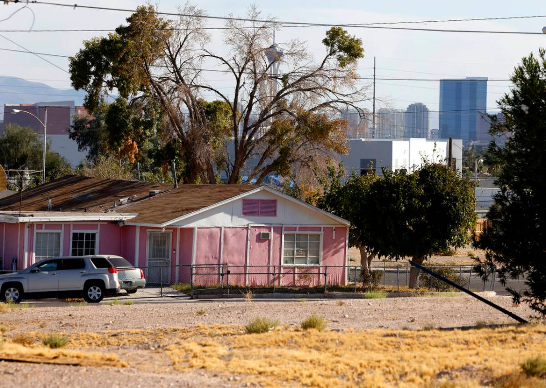 A house at the Windsor Park community at the corner of Jeffrey and Constance Avenues is picture ...