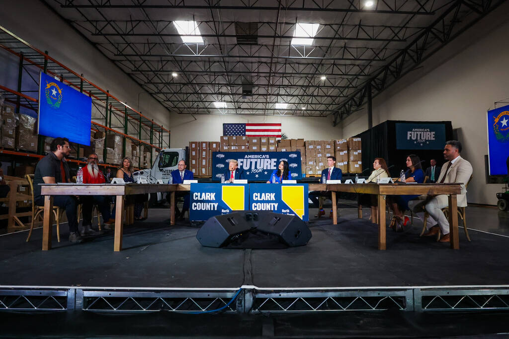 A Building America’s Future roundtable event featuring Hispanic Nevadans and Republican ...