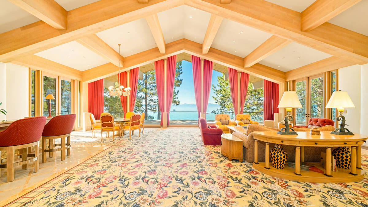 The former Wynn Estate in Lake Tahoe. (Scott Chandler Productions)