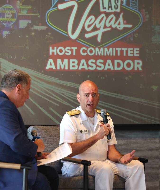 Rear Adm. Joaquin Martinez de Pinillos, reserve director of Maritime Operations, U.S. Pacific F ...