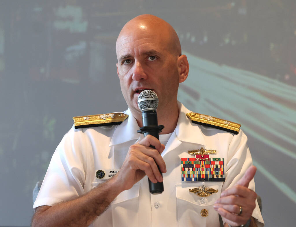 Rear Adm. Joaquin Martinez de Pinillos, reserve director of Maritime Operations, U.S. Pacific F ...