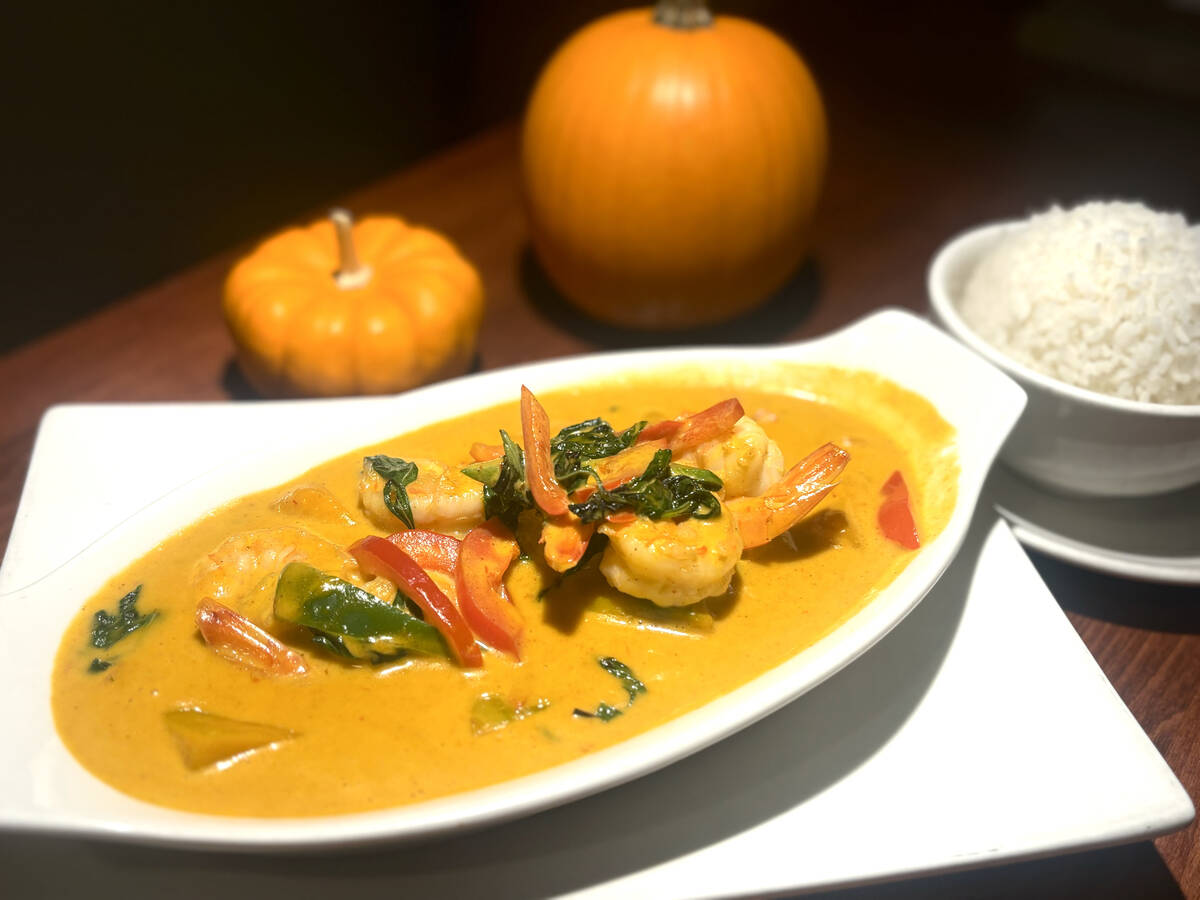 Kabocha squash curry from the two Pin Kaow restaurants in Las Vegas. (Pin Kaow)