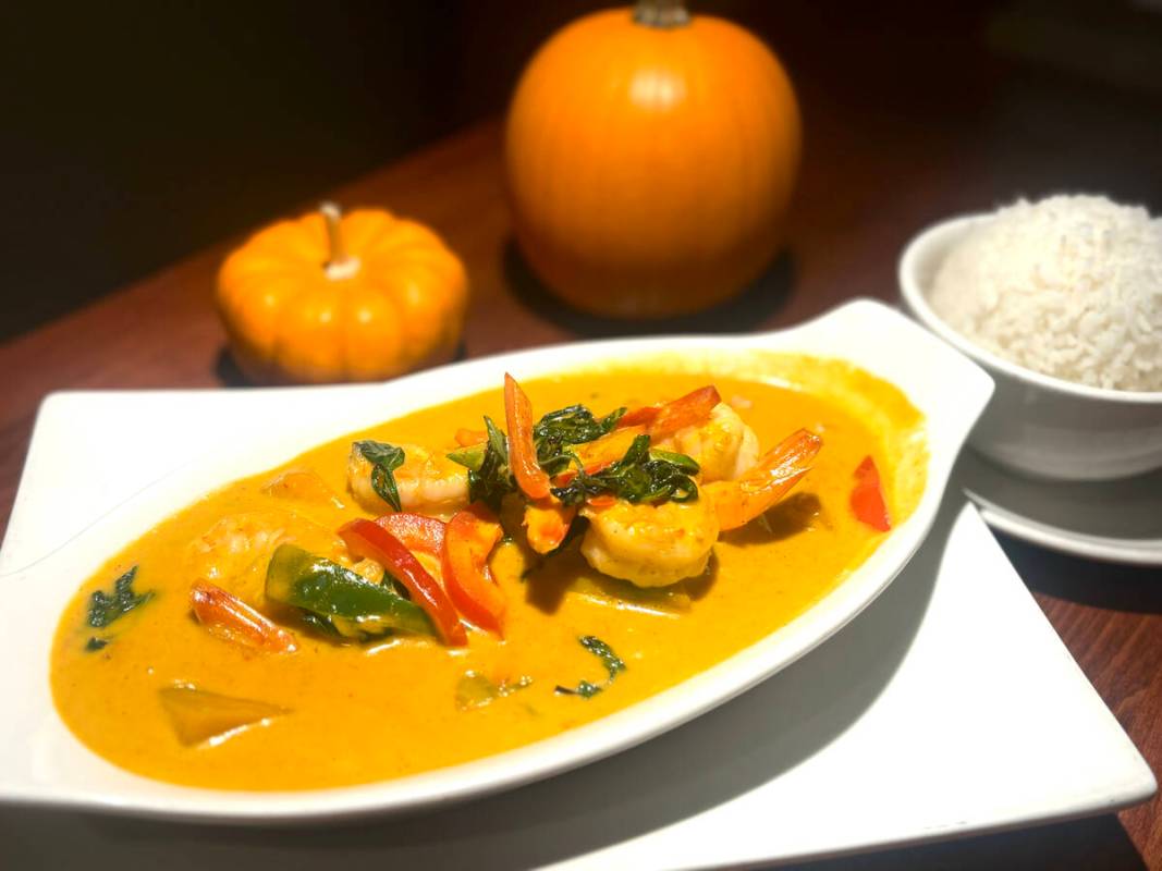 Kabocha squash curry from the two Pin Kaow restaurants in Las Vegas. (Pin Kaow)