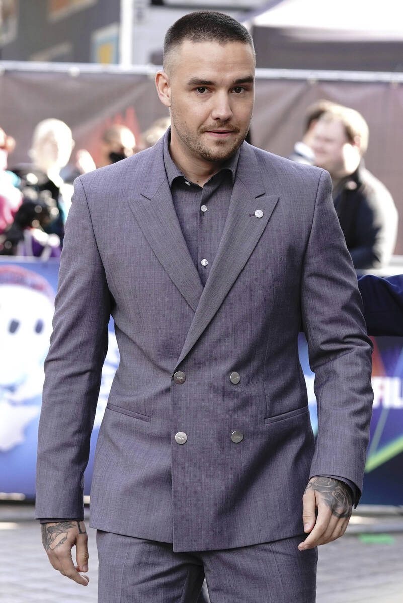 FILE - Liam Payne arrives for the world premiere of "Ron's Gone Wrong," at the Royal ...