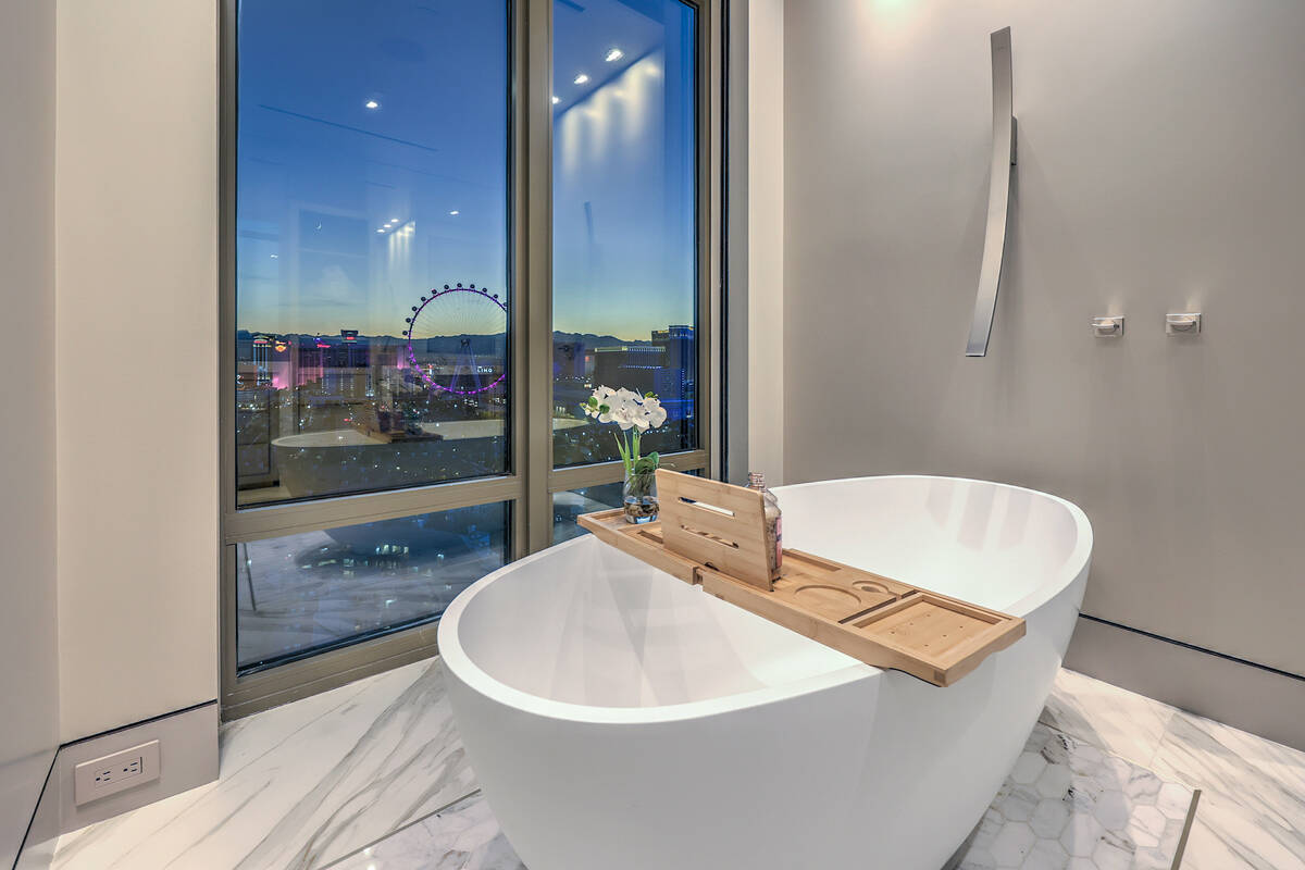 1 Hughes Center Dr. is No. 9 most expensive at $7.75 million. Check out the standalone bathtub ...