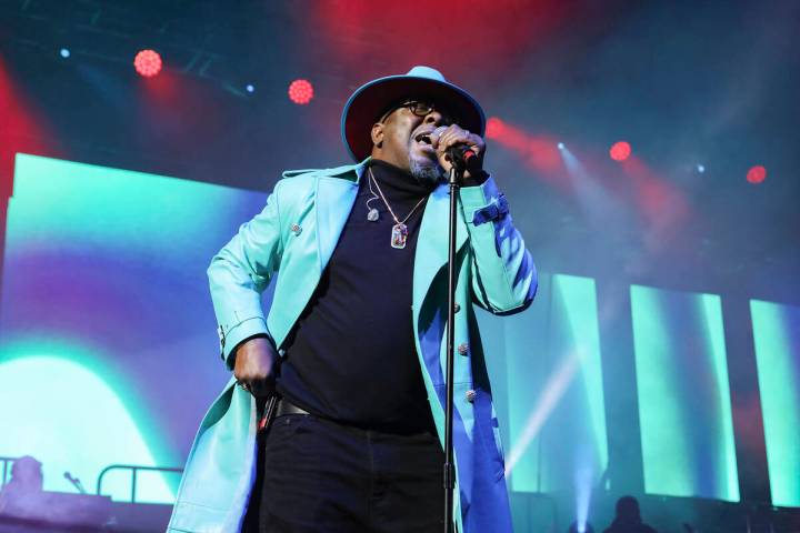 Bobby Brown with New Edition Performs during the The Culture Tour 2022 at State Farm Arena on S ...