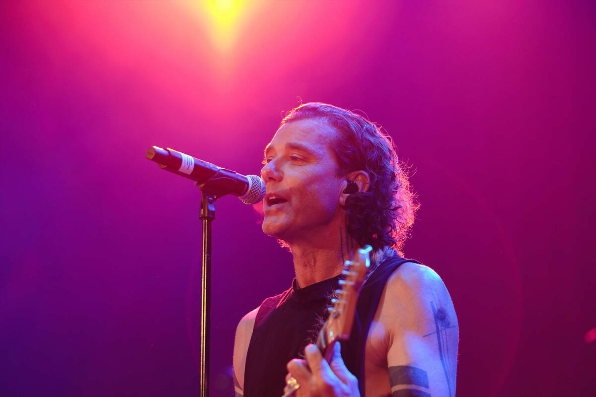 Gavin Rossdale of Bush is shown at the RennerVation Foundation "Fore The Kids" all-star concert ...