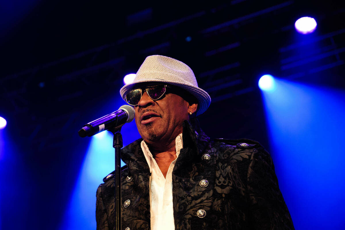 Former Kool & The Gang and Dazz Band front man Skip Martin is shown at the RennerVation Foundat ...