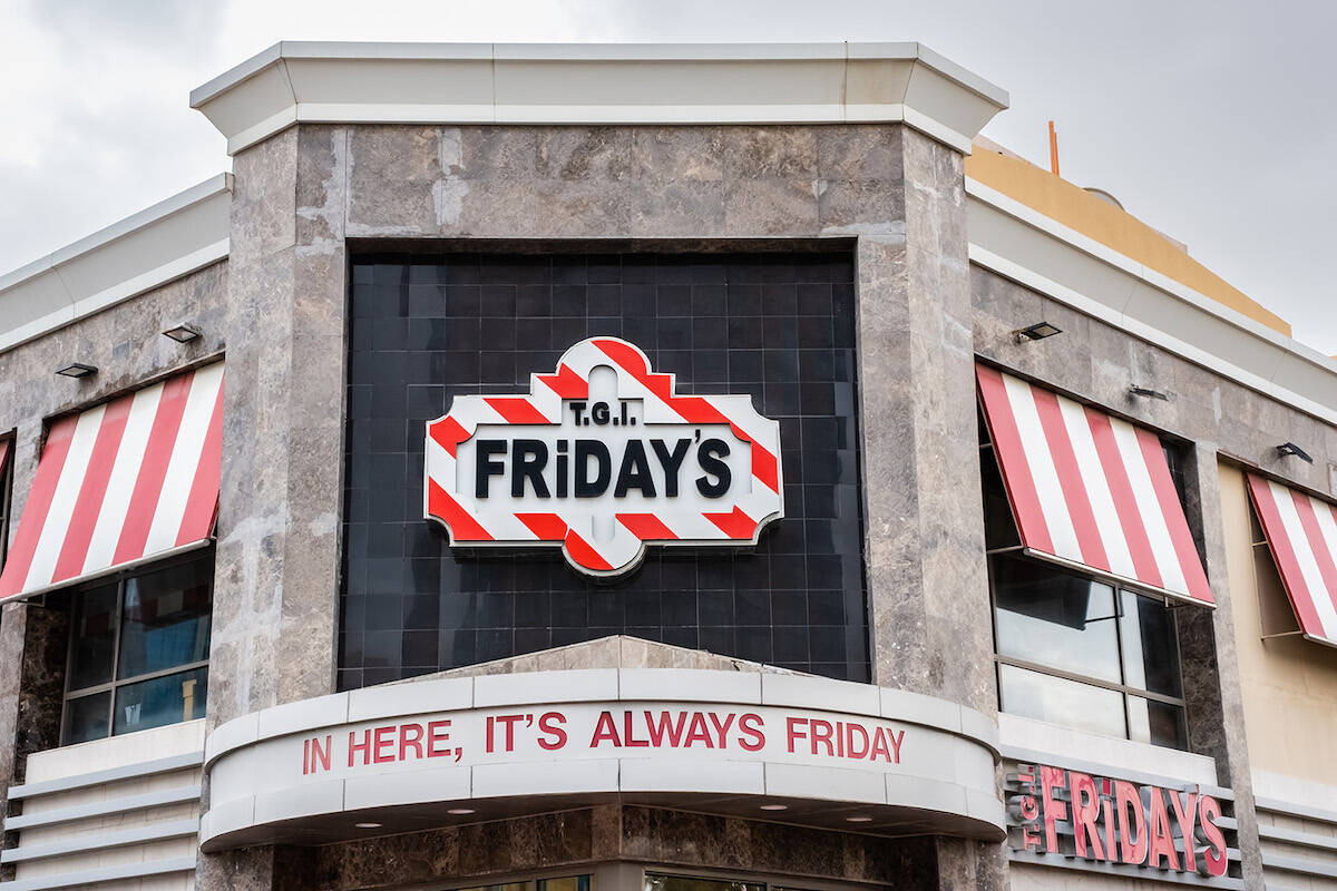 The exterior of a TGI Fridays location is seen in this file photo. (Courtesy Getty Images)