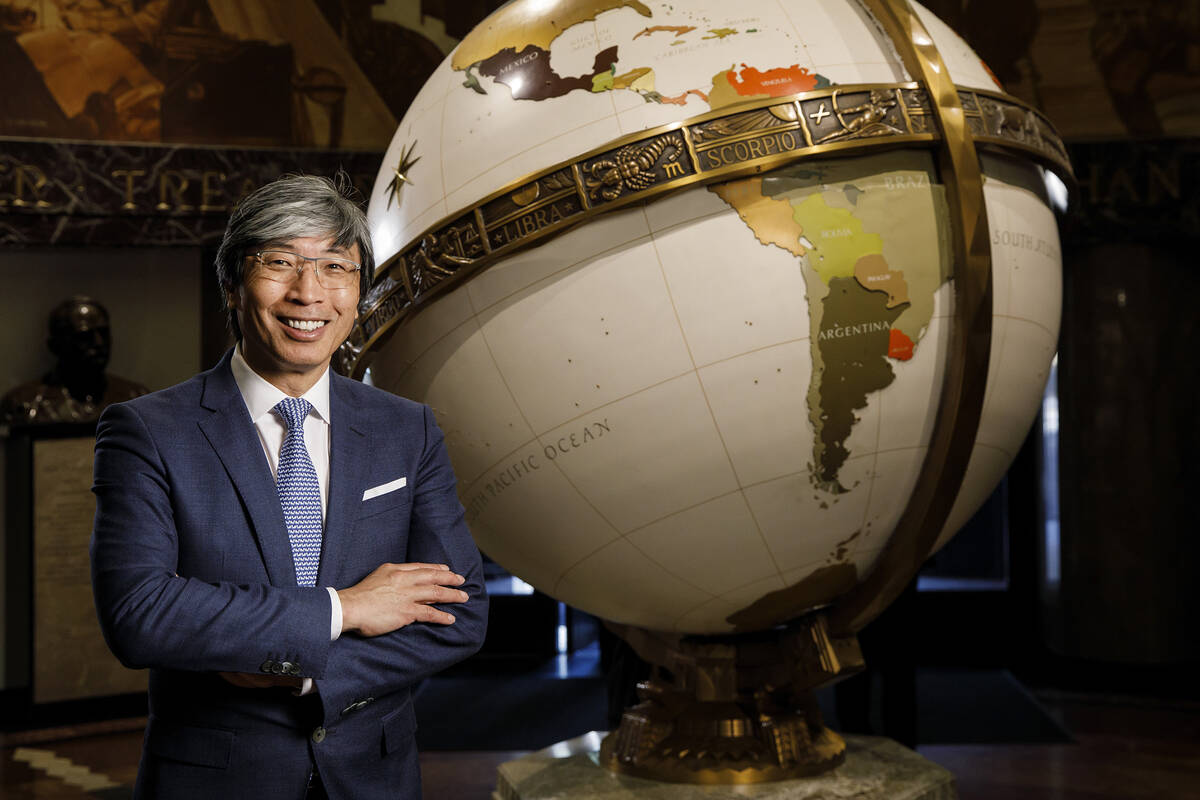 FILE - Patrick Soon-Shiong, the owner of the Los Angeles Times, poses for a photo on April 13, ...