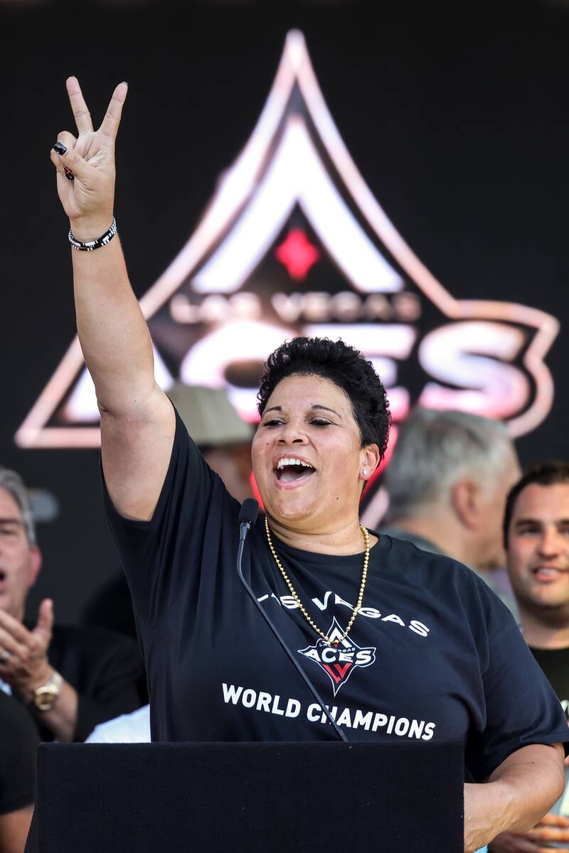 Aces general manager Natalie Williams will not have her contract renewed by the team. (Aces)