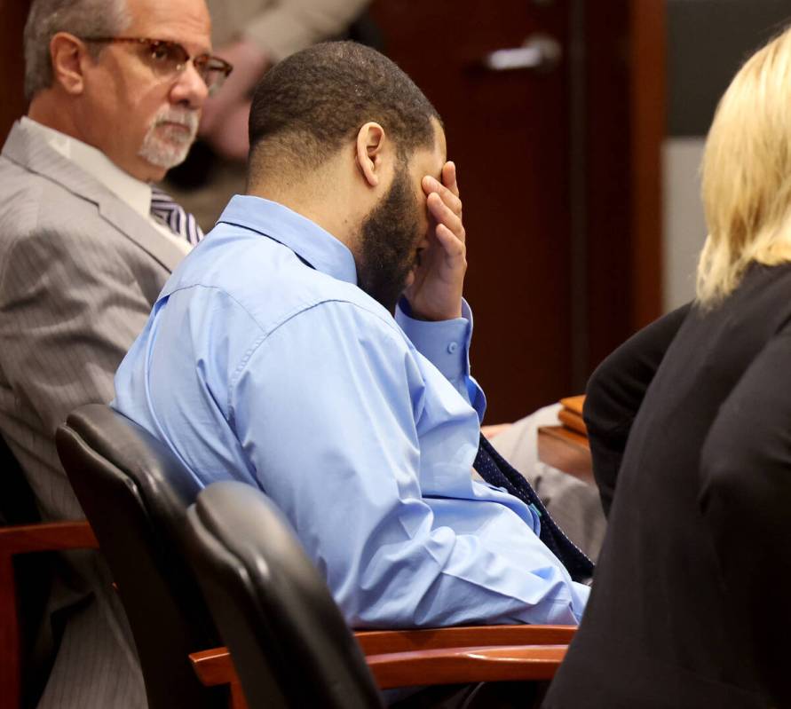 Julius Trotter reacts after hearing his guilty verdict in fatally stabbing two Vietnamese tour ...