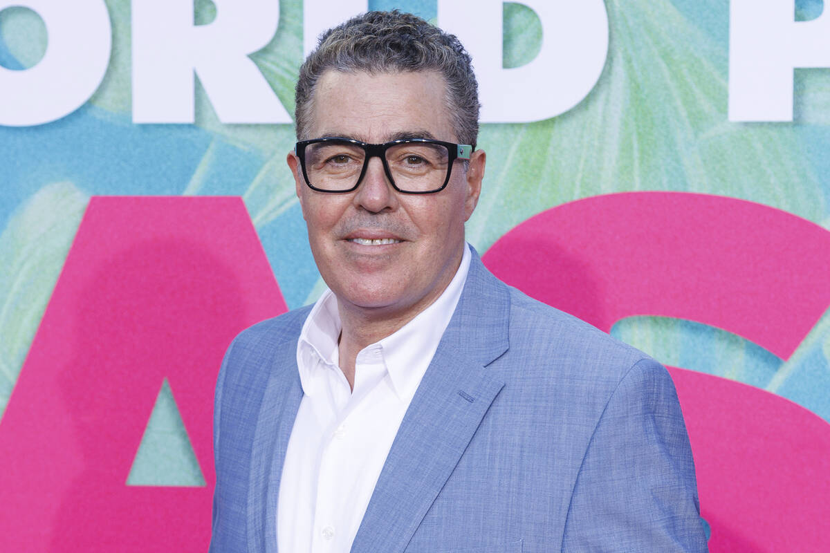 Adam Carolla arrives at the World Premiere of "Easter Sunday" on Tuesday, Aug. 2, 2022, at the ...