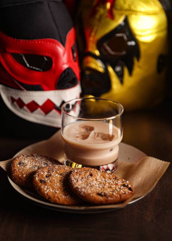 The Adult Milk & Cookies served with Amarula cream liqueur at DDT, a professional wrestling-the ...