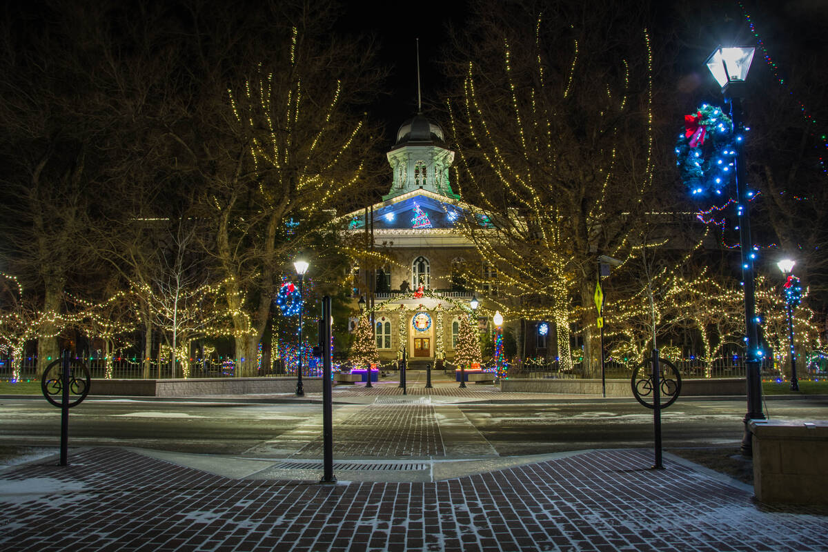 In her book "Christmas in Nevada," Patricia Cafferata shares Silver State holiday tales from 18 ...