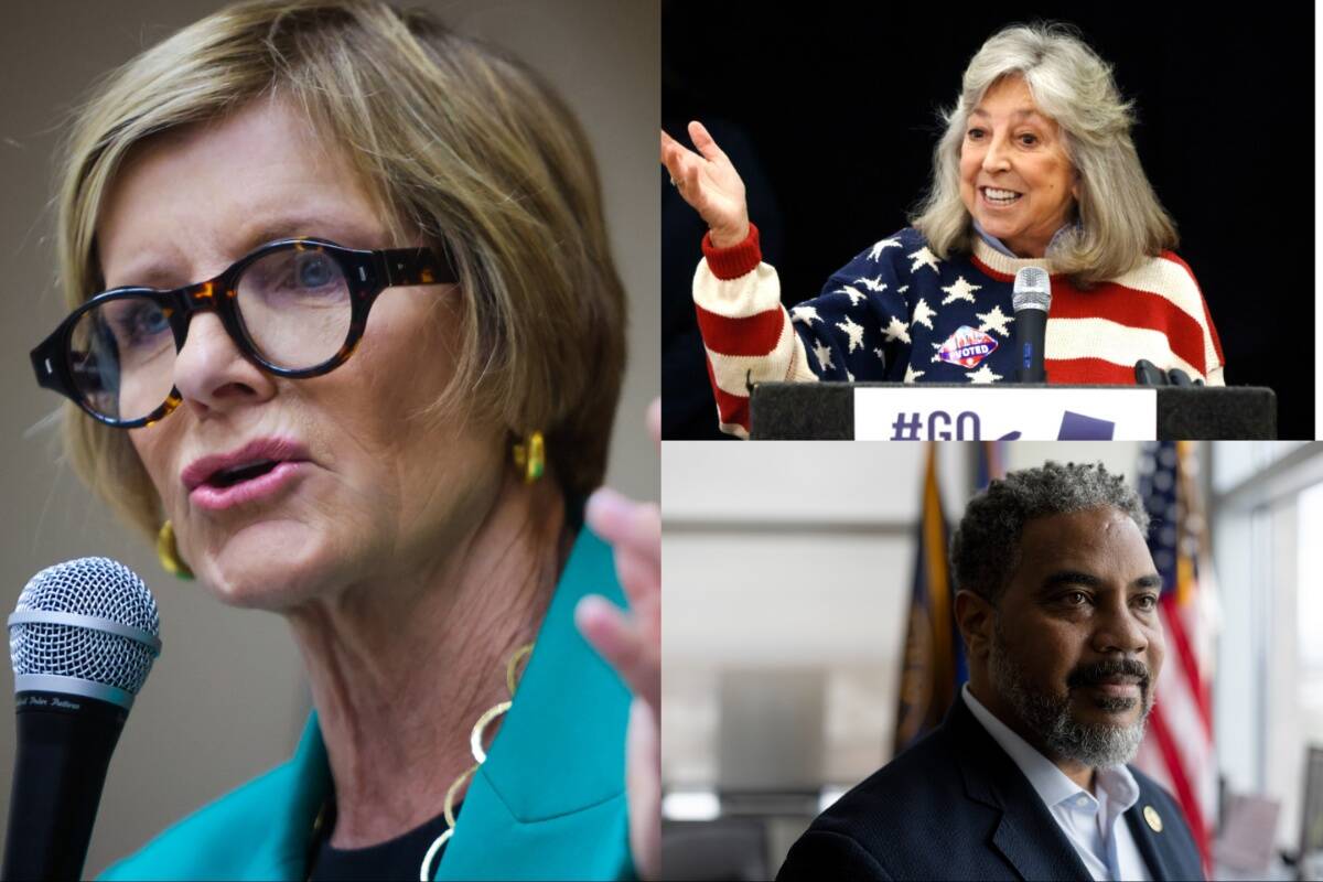 Nevada Reps. Susie Lee, Dina Titus and Steven Horsford. (File/Las Vegas Review-Journal