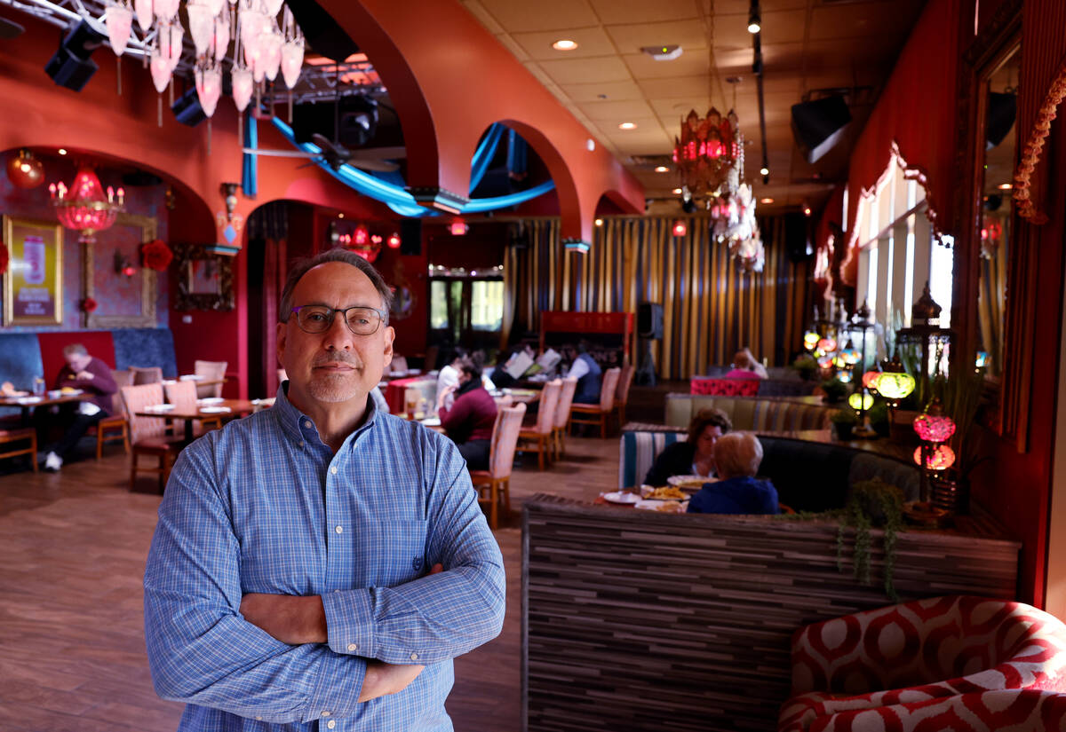 Jeff Ecker, president of the Paymon’s restaurant group, poses for a photo at Paymon's Fr ...