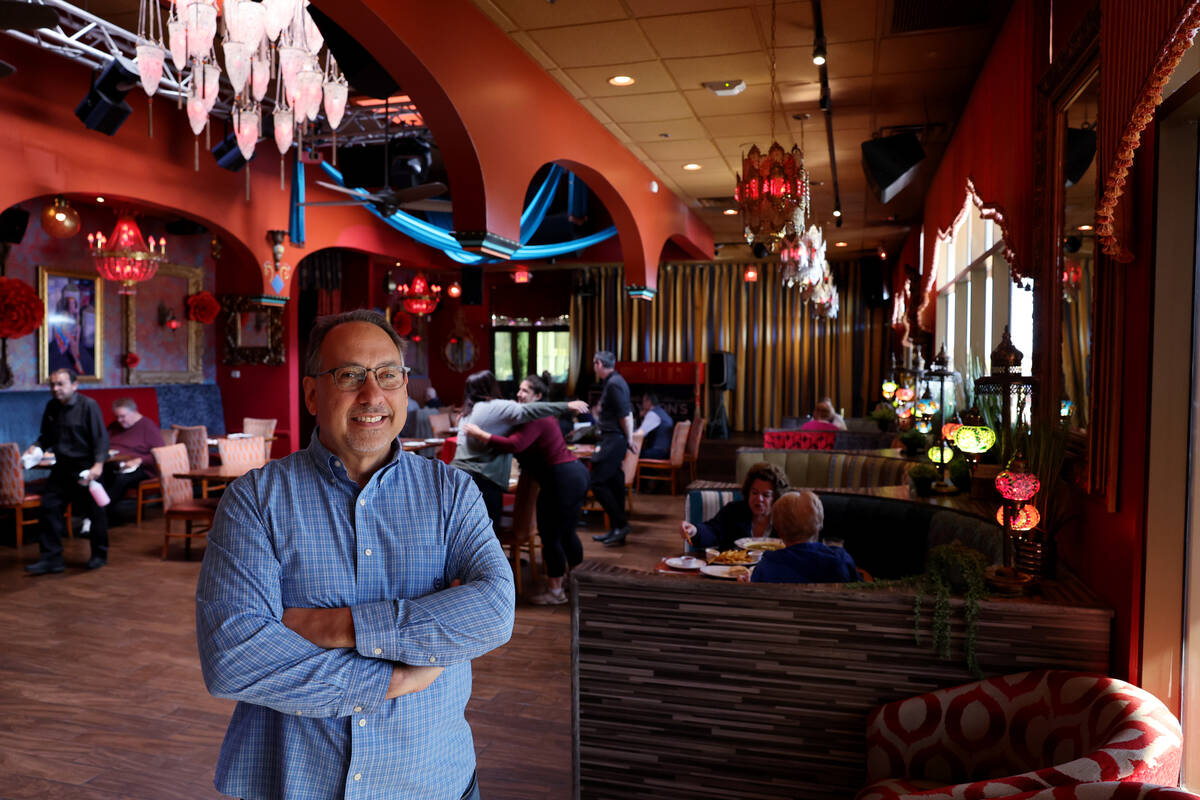 Jeff Ecker, president of the Paymon’s restaurant group, poses for a photo at Paymon's Fresh K ...