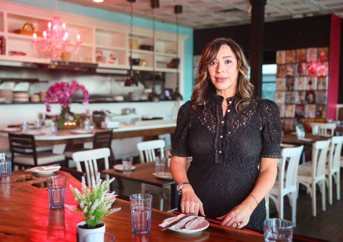 Tyra Bell-Holland, owner of The Stove, poses for a portrait at her casual breakfast and brunch ...