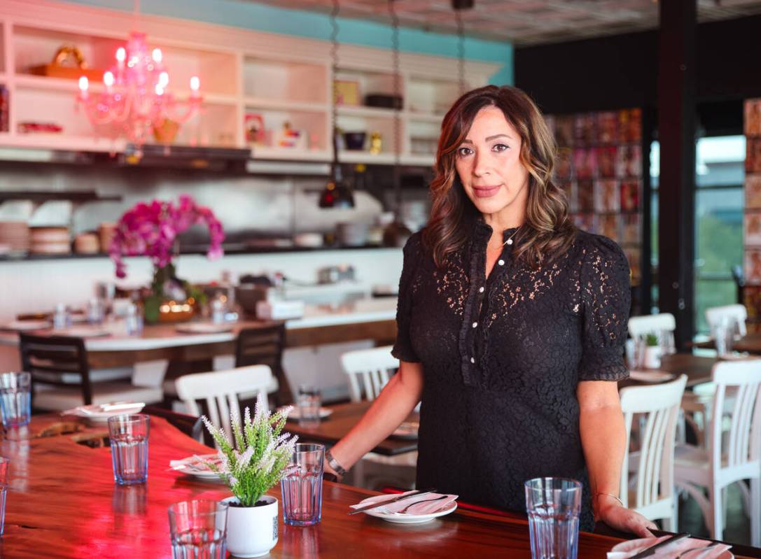 Tyra Bell-Holland, owner of The Stove, poses for a portrait at her casual breakfast and brunch ...