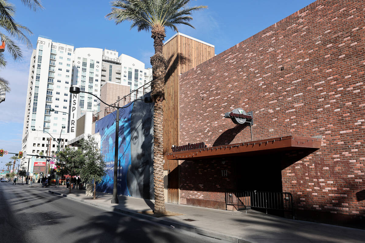 The Downtown Cocktail Room on Las Vegas Boulevard just south of Fremont Street is shown in Las ...