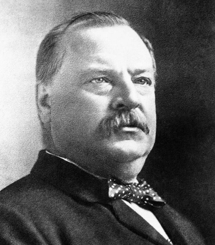 President Grover Cleveland poses for a photo on Aug. 9, 1892. (AP Photo, File)