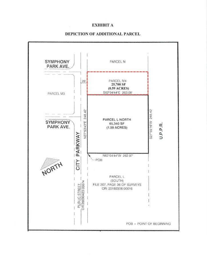 The parcel of land is adjacent to the planned Las Vegas Museum of Art. (Submitted)