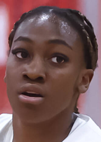 UNLV Lady Rebels guard Amarachi Kimpson (33) brings the ball up court against Loyola Marymount ...