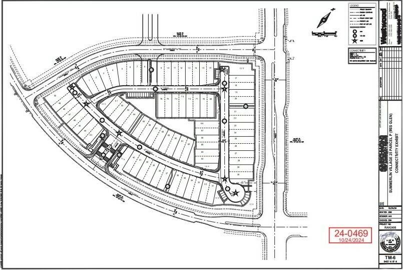 This image from documents submitted to the Las Vegas Planning Commission shows blueprints submi ...