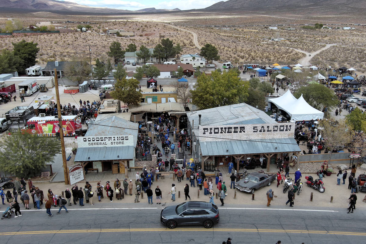 The Fallout Fan Celebration converges on the Pioneer Saloon Saturday, November 16, 2024, in Goo ...