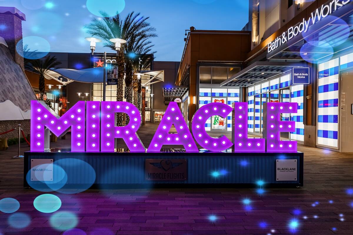 Lights for Flights is a fun activation featuring seven giant lighted words spread throughout Do ...