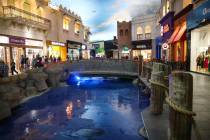 The Miracle Mile Shops at Planet Hollywood in Las Vegas, Tuesday, May 16, 2023. Ocean One Bar a ...