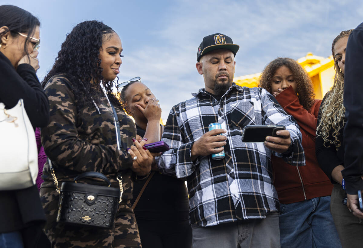 Craig Durham streams the press conference from Las Vegas police regarding the officer-involved ...