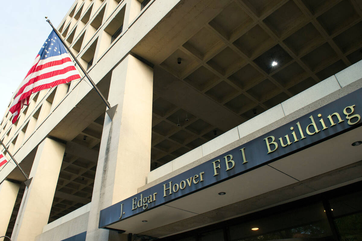 FILE - The FBI's J. Edgar Hoover headquarters building is seen in Washington on Nov. 2, 2016. ...