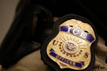 U.S. Immigration and Customs Enforcement (Francisco Kjolseth/The Salt Lake Tribune via AP)