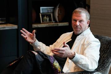 Tilman Fertitta pictured on Tuesday, Feb. 7, 2023 in Houston, TX. (Houston Chronicle)