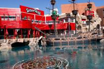 Señor Frog's Restaurant and Bar at Treasure Island is shown, on Wednesday, Oct. 25, 2023, ...