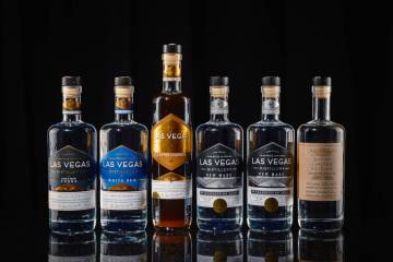 Spirits releases from Las Vegas Distillery in Henderson. (Las Vegas Distillery)