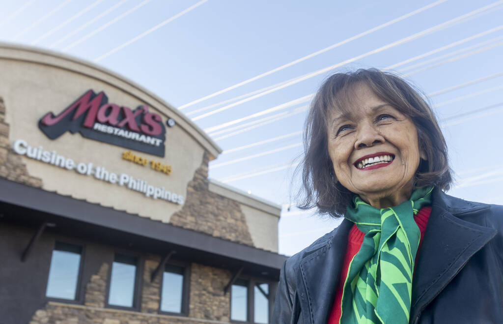 Filipino American Action International President Rozita Lee outside of Max's Restaurant, Wednes ...