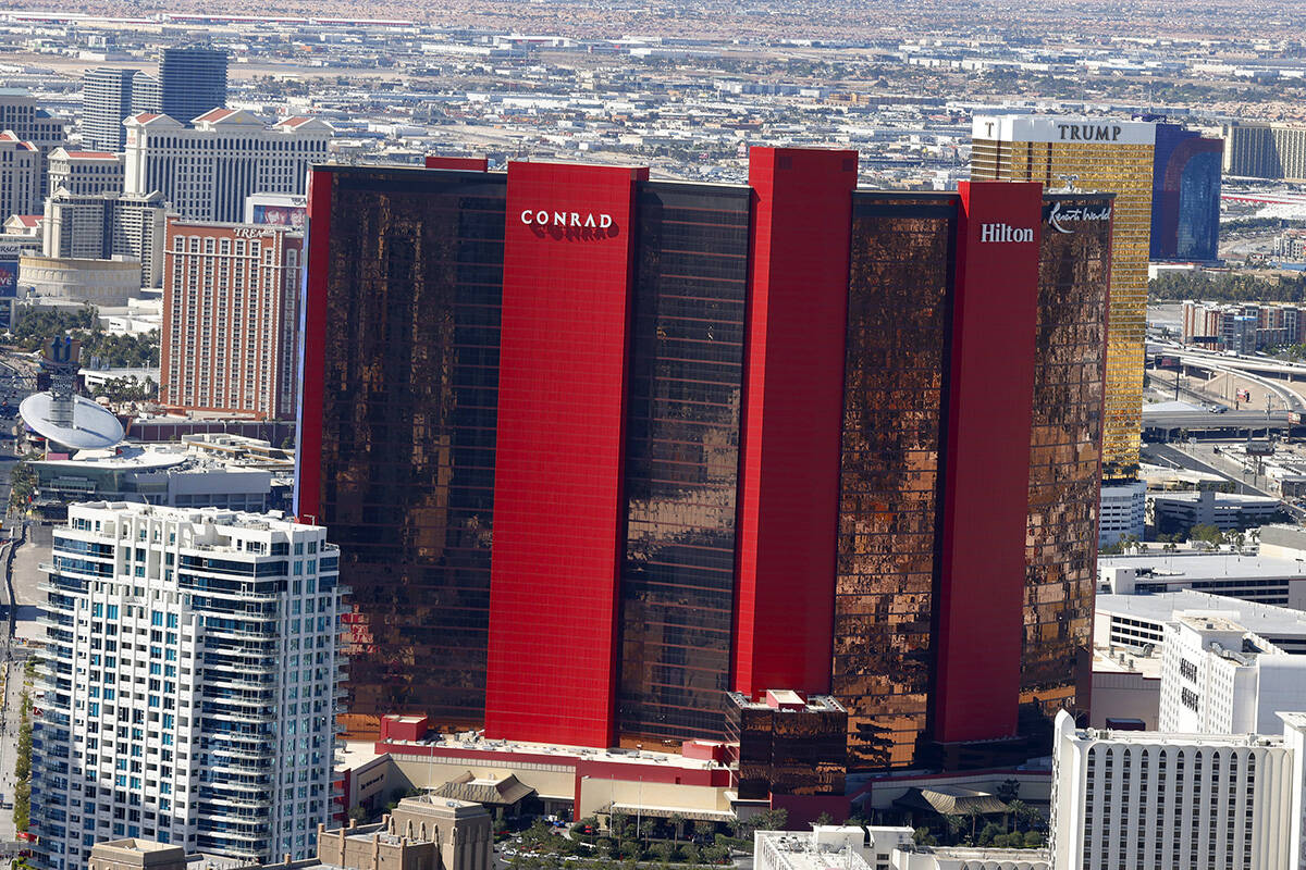 Resorts World is pictured, on Monday, April 8, 2024, in Las Vegas. (Bizuayehu Tesfaye/Las Vegas ...