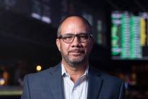 Jay Kornegay, vice president of the Westgate SuperBook, poses for a portrait on Tuesday, Aug. 1 ...