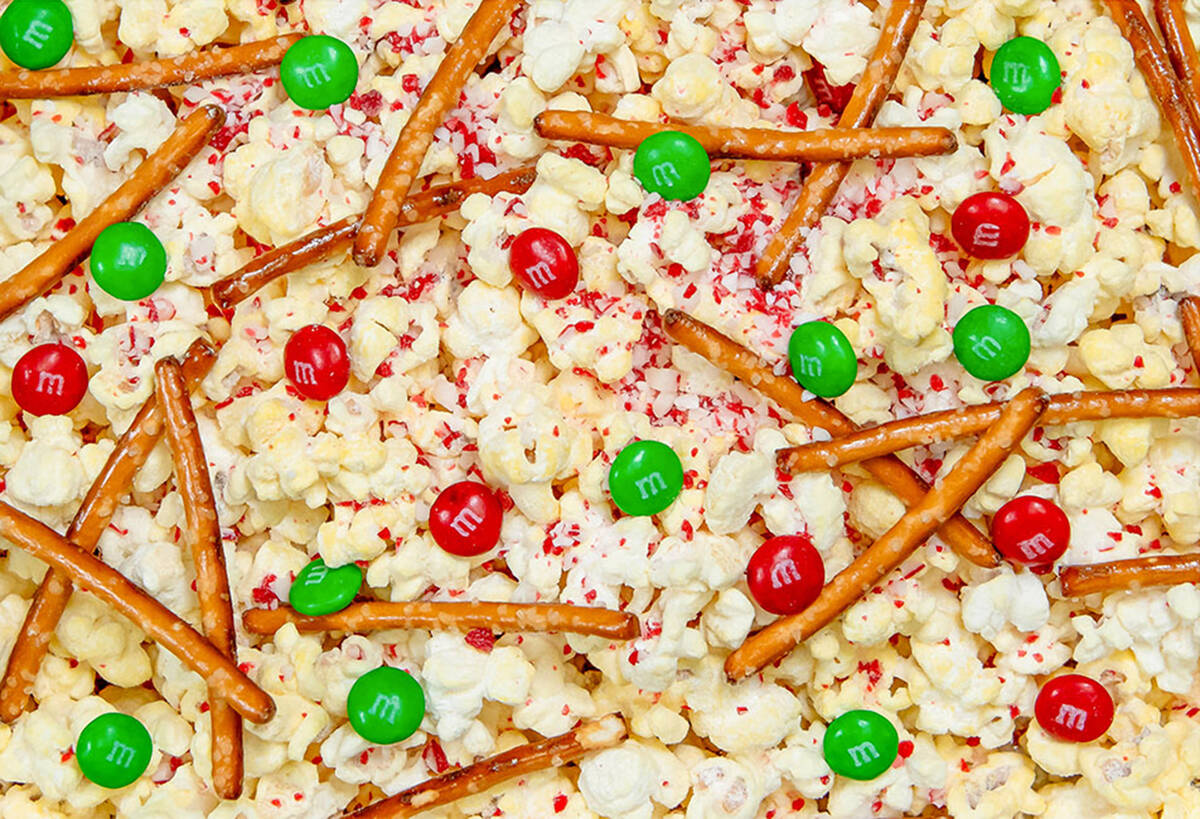 Holiday Magic Popcorn, available at Troubadour Tavern during the winter holiday season at Disne ...