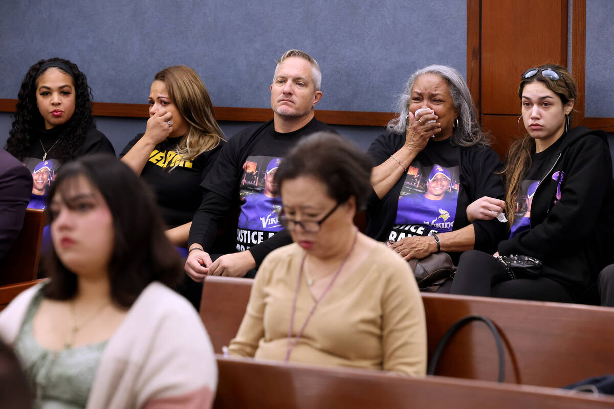 Relatives of Brandon Durham, who was shot and killed by police after reporting a home invasion, ...