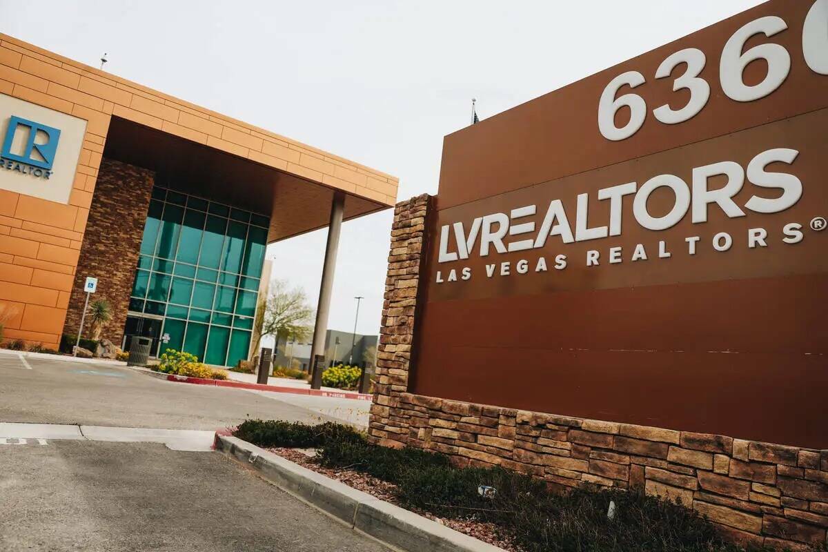 The headquarters of the Las Vegas Realtors. (Madeline Carter/Las Vegas Review-Journal)