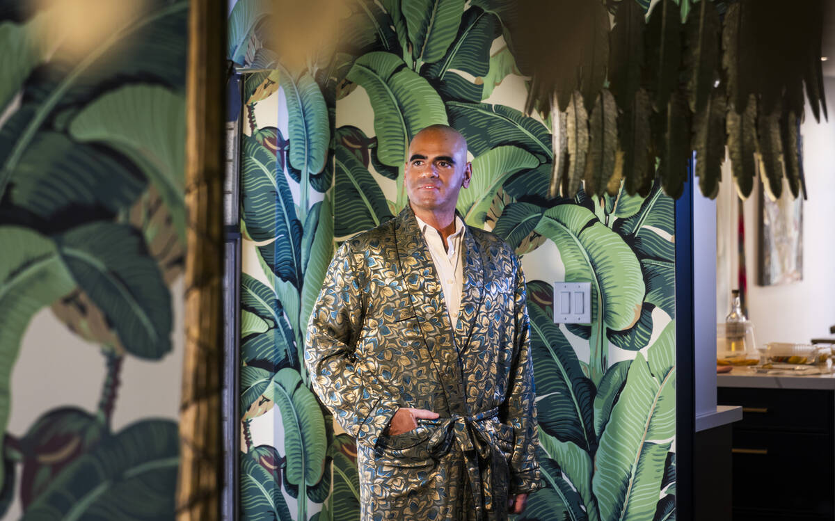 Ralph DeLuca, an art advisor and collector, poses for a portrait in his Scotch 80s home on Mond ...