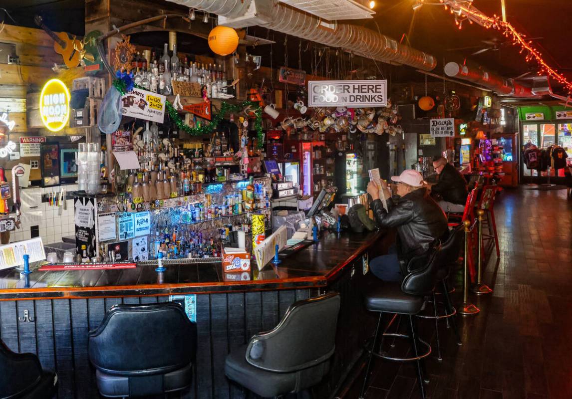 ReBAR, a thrift store-meets-dive-bar in the Arts District in Downtown Las Vegas, Tuesday, Oct. ...