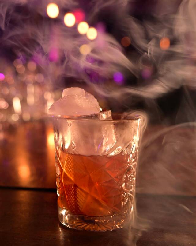 “Keep Old Fashioneds Weird” at Velveteen Rabbit Monday, October 28, 2024, in Las ...