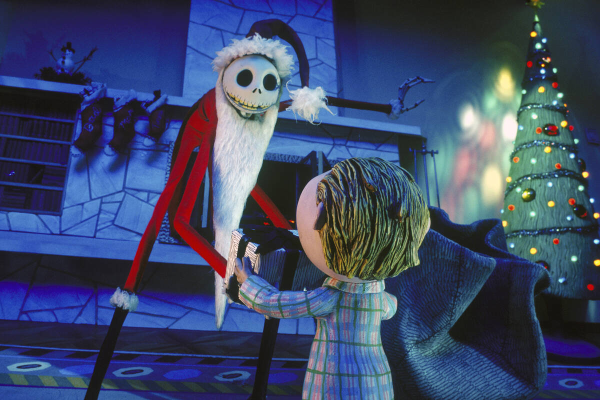 Jack Skellington (Danny Elfman & Chris Sarandon), Halloweentown's beloved Pumpkin King, is obse ...